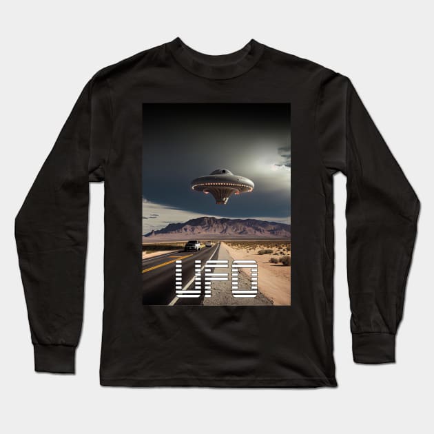 UFO Spotter Long Sleeve T-Shirt by MarkColeImaging